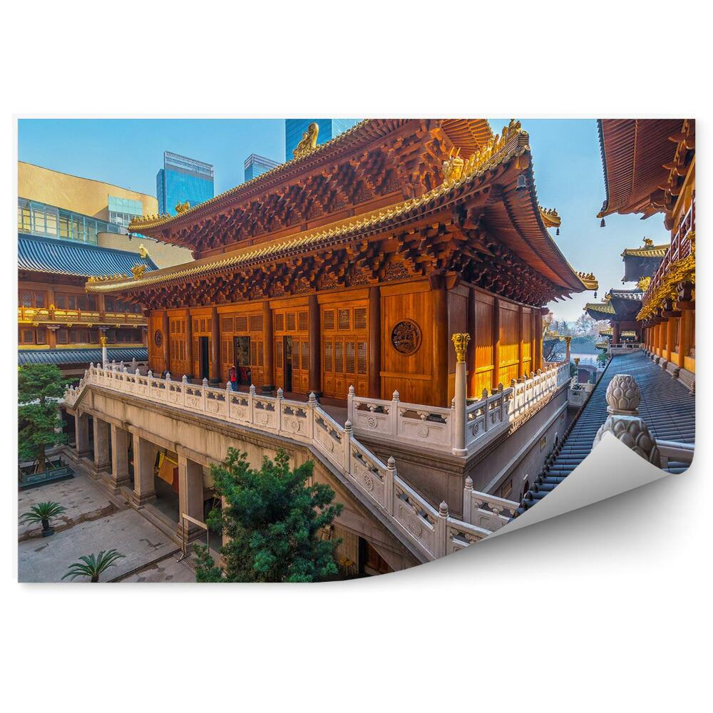 Fototapet perete Clădiri elemente de arhitectură natura aurie