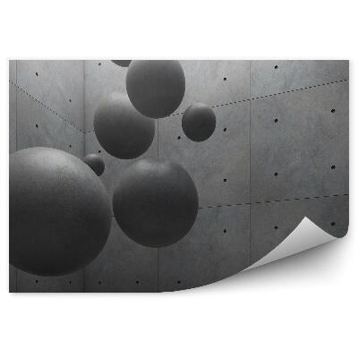 Decor fototapet Arhitectura Spatiala Sfere De Ciment