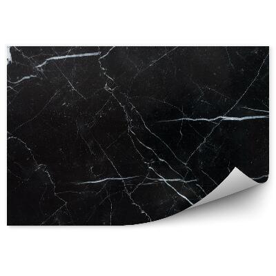 Fototapet Fundal cu textură de marmură neagră