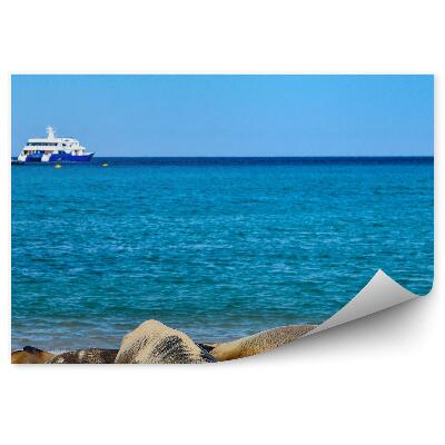 Fototapet vintage Turtle Island Lei De Mare Iaht De Mare Sky Beach