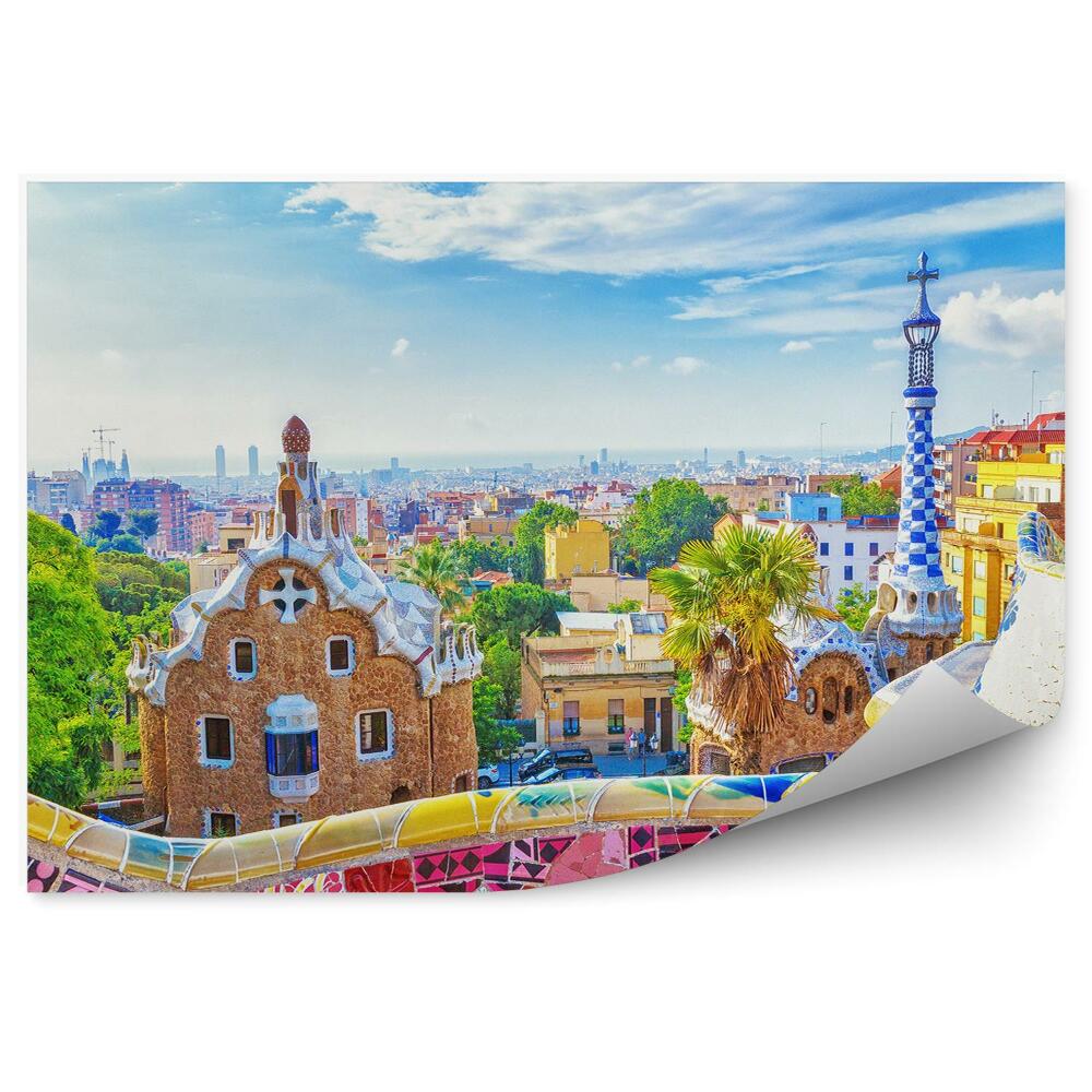Fototapet Parcul Guell Barcelona Spania