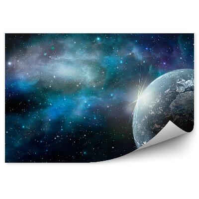 Fototapet Planeta Pământ Stele Spațiale Calea Lactee