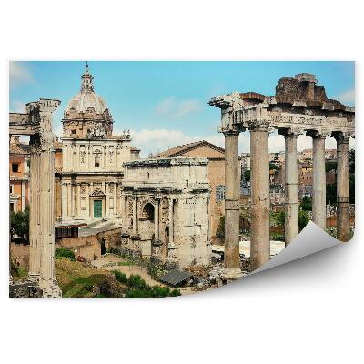 Decor fototapet Ruine Roma Cer Nori