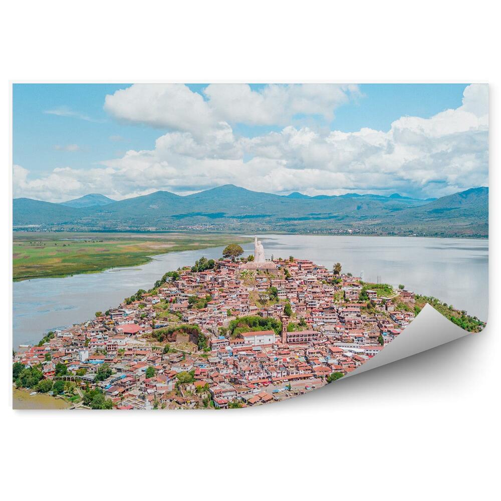 Fototapet perete Vedere Frumoasă Asupra Naturii Arhitecturii Insulei