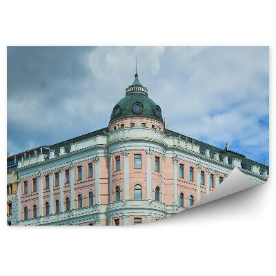 Decor fototapet Moscova arhitectura clădirilor colorate