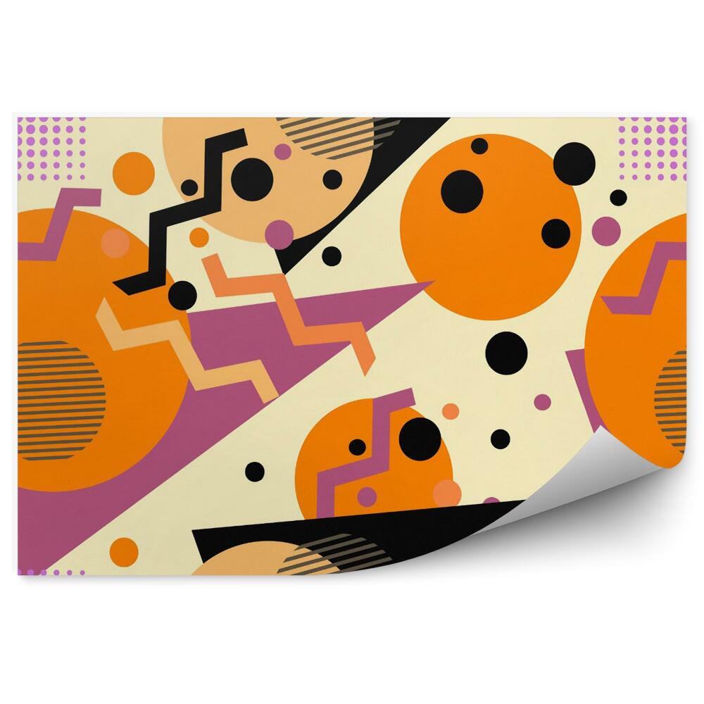 Decor fototapet Culorile toamnei. Abstract geometric