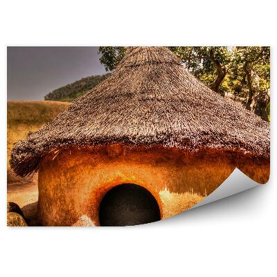 Fototapet Togo Africa casa sat natura