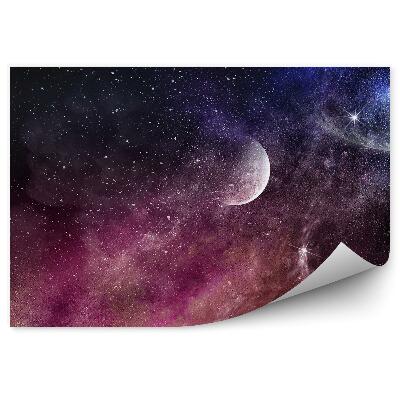 Fototapet vintage Planete Univers Cer Stele Cosmos Spațiu Exterior