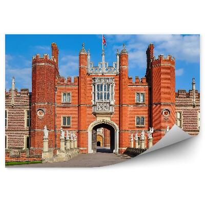 Fototapet vintage Palat Londra Cer Nori