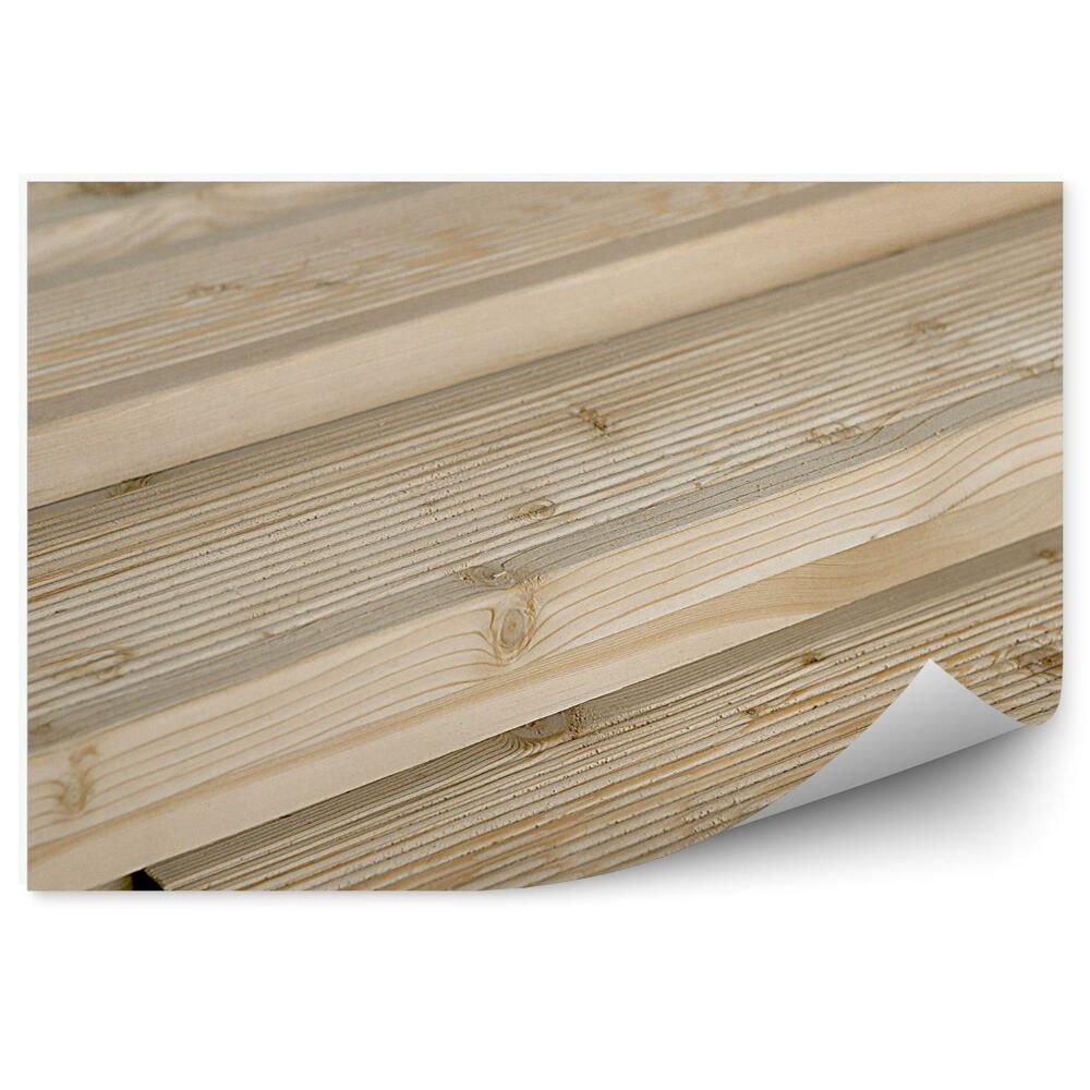 Fototapet perete Scânduri De Terasa Din Zada