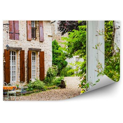 Decor fototapet Pereții Casei Alee De Grădină