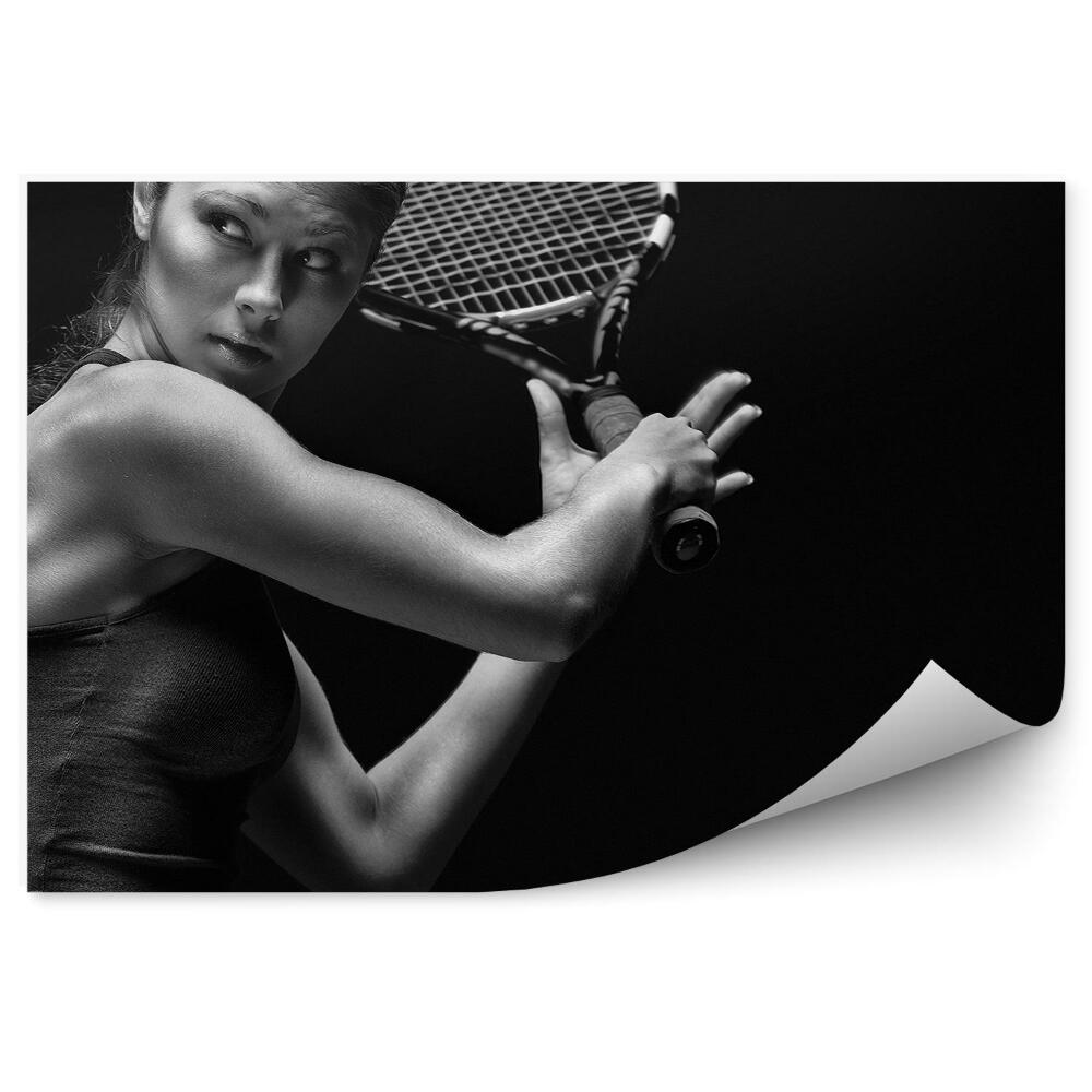 Decor fototapet Rachetă de racquetball pentru femei