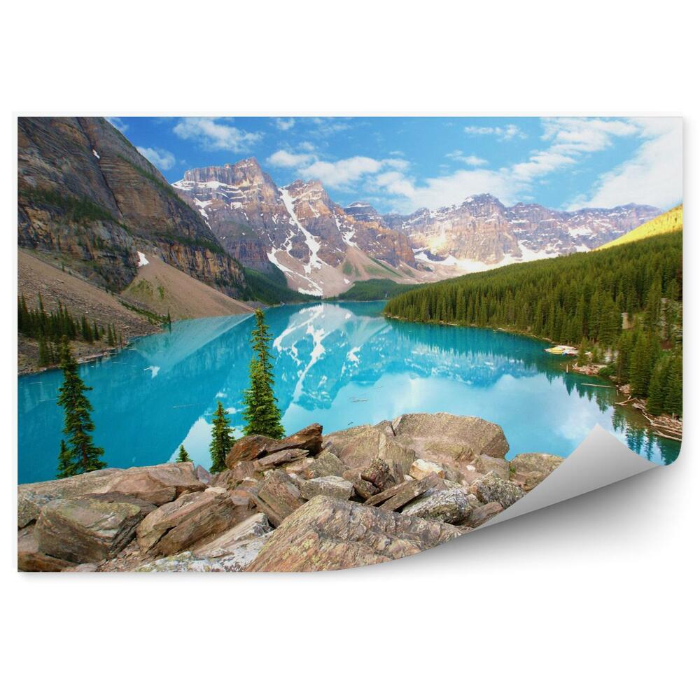 Fototapet Lake Moraine Canada