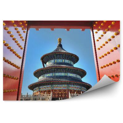 Fototapet perete Templul Raiului Beijing colorează cultura construcției