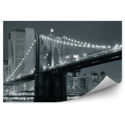 Fototapet perete Statele Unite ale Americii pod alb-negru fotografie râu