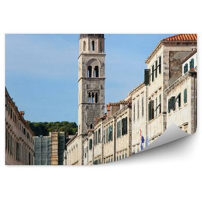 Fototapet Croația construiește steaguri turnul cerului