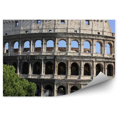 Fototapet Colosseumul din Roma, cerul albastru, Italia