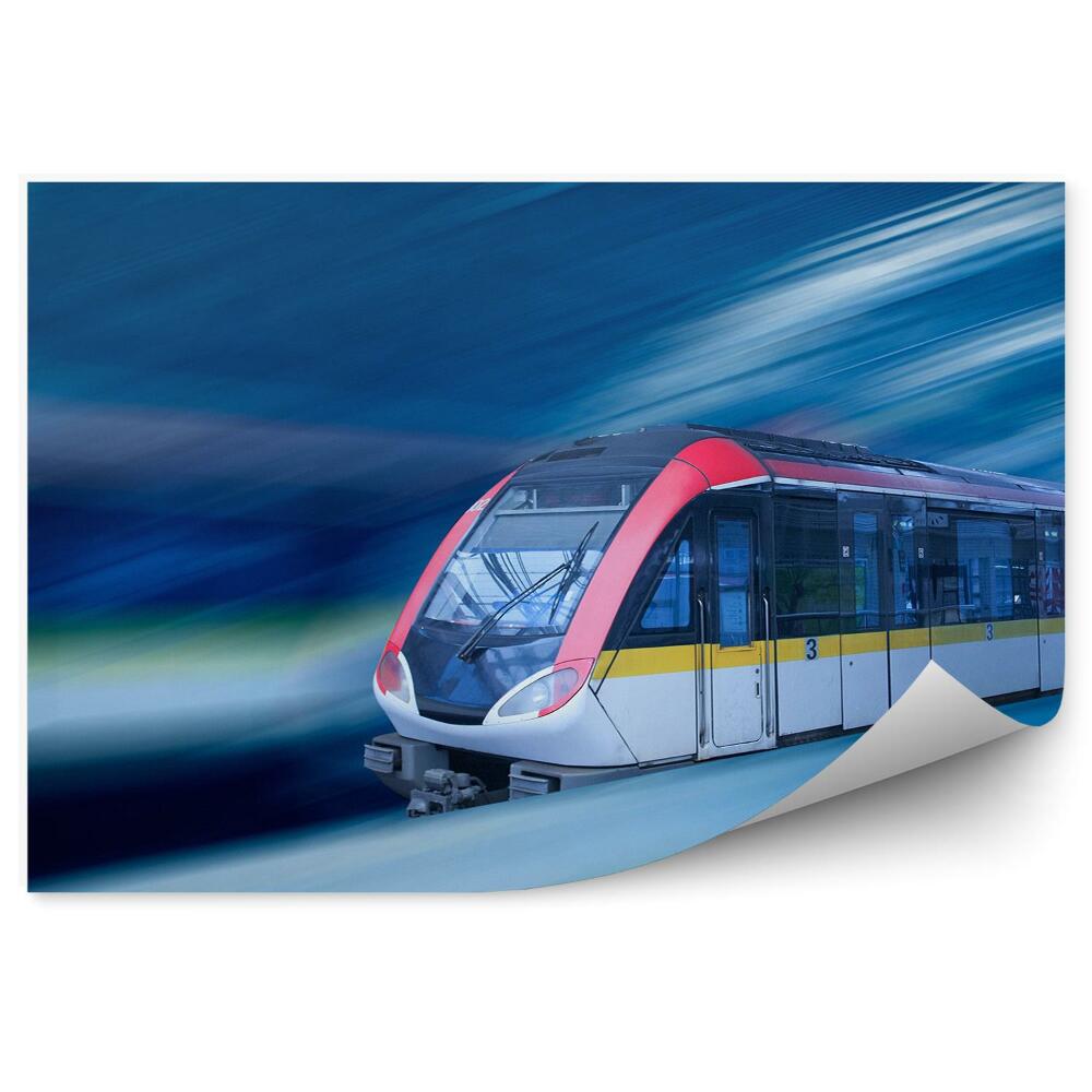 Fototapet pentru perete Mișcarea de transport cu trenul deplasare