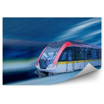 Fototapet pentru perete Mișcarea de transport cu trenul deplasare