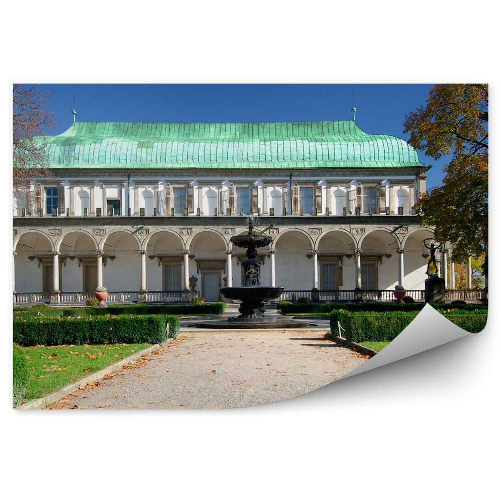 Fototapet vintage Arhitectura Fântânilor De Grădină Din Republica Cehă