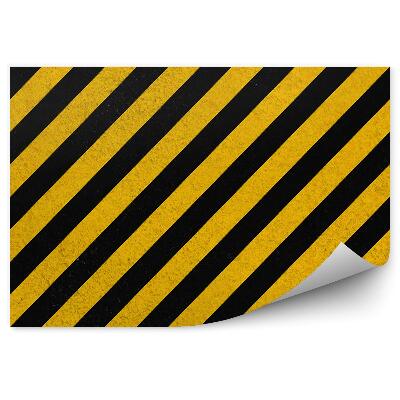 Fototapet vintage Fundal Fără Sudură Cu Dungi Diagonale Galbene Negre