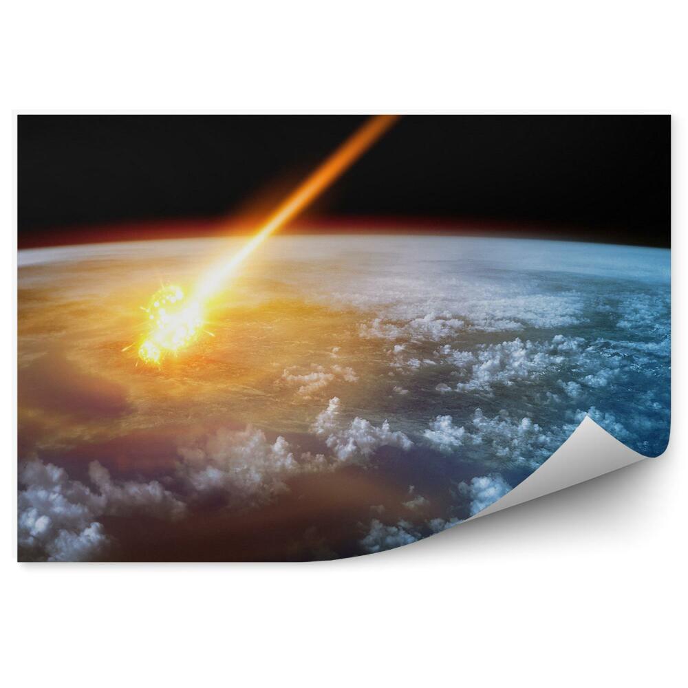 Decor fototapet Norii Planetei Pământ Stea Căzătoare