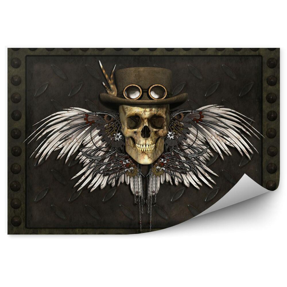 Fototapet pentru perete Craniu Și Aripi