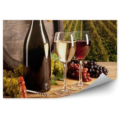 Fototapet perete Vin în vie