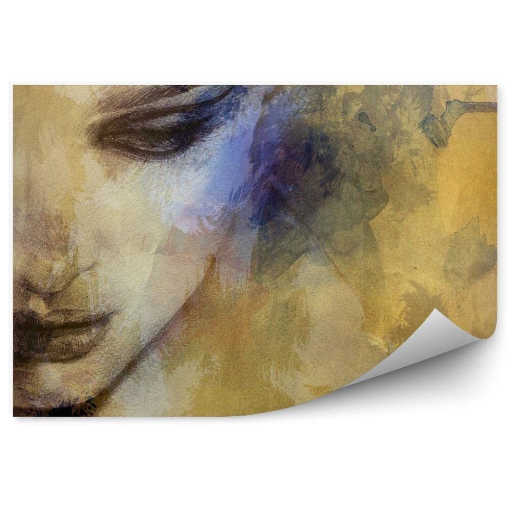 Fototapet perete Față de femeie frumoasă