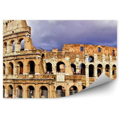 Fototapet pentru perete Oameni turiști vedere de Colosseum din Roma