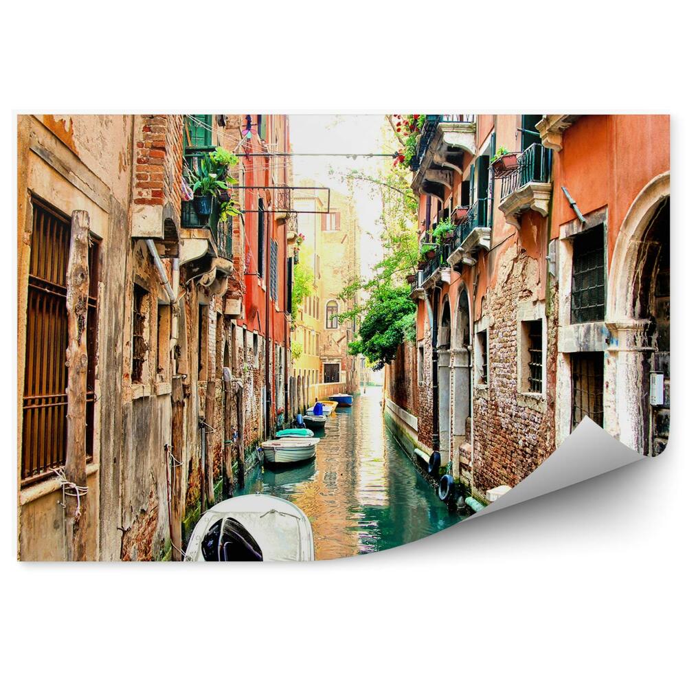 Decor fototapet Canalele pitorești ale orașului Veneția