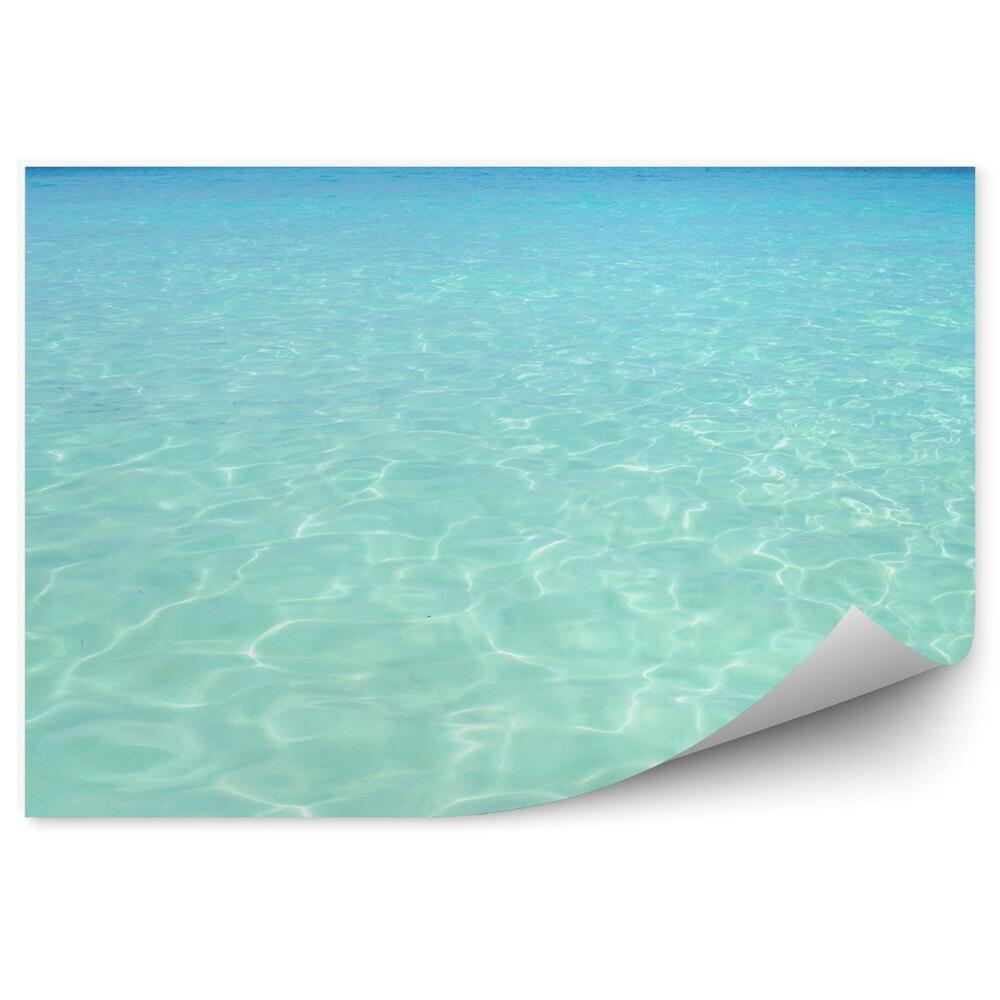 Decor fototapet Ocean Munți Iaht Cer Apă