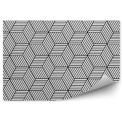 Fototapet perete Model cub geometric