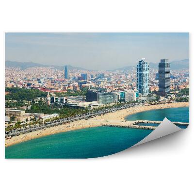 Fototapet perete Vedere Aeriană A Mării Barcelonei