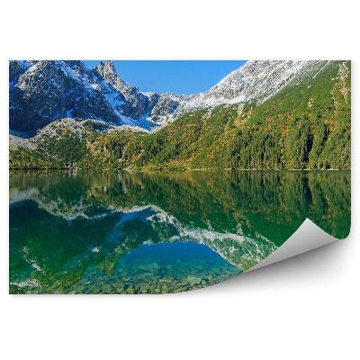 Fototapet pentru perete Pietre În Lacul Morskie Oko, Peisaj Montan
