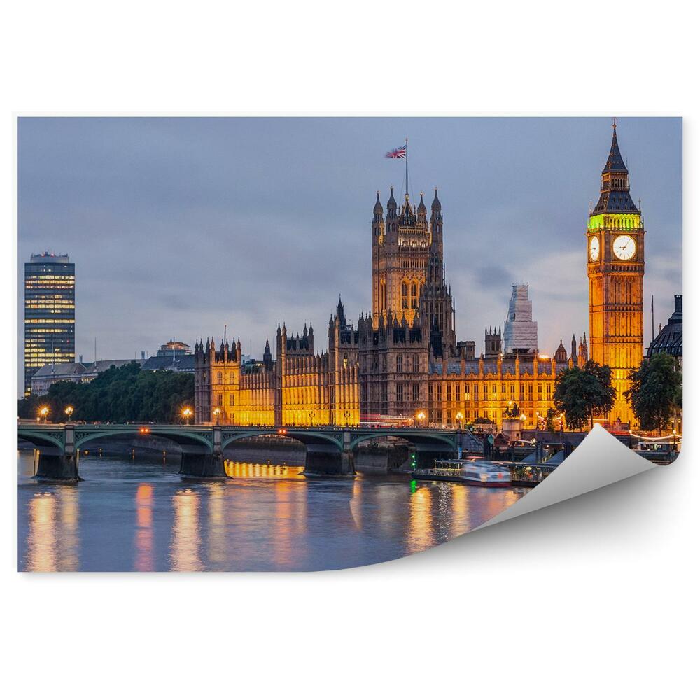 Decor fototapet Londra Big Ben Londra Big Ben clădire ceas