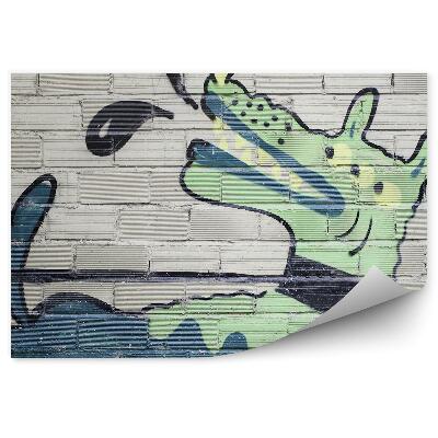 Fototapet perete Câine Graffiti