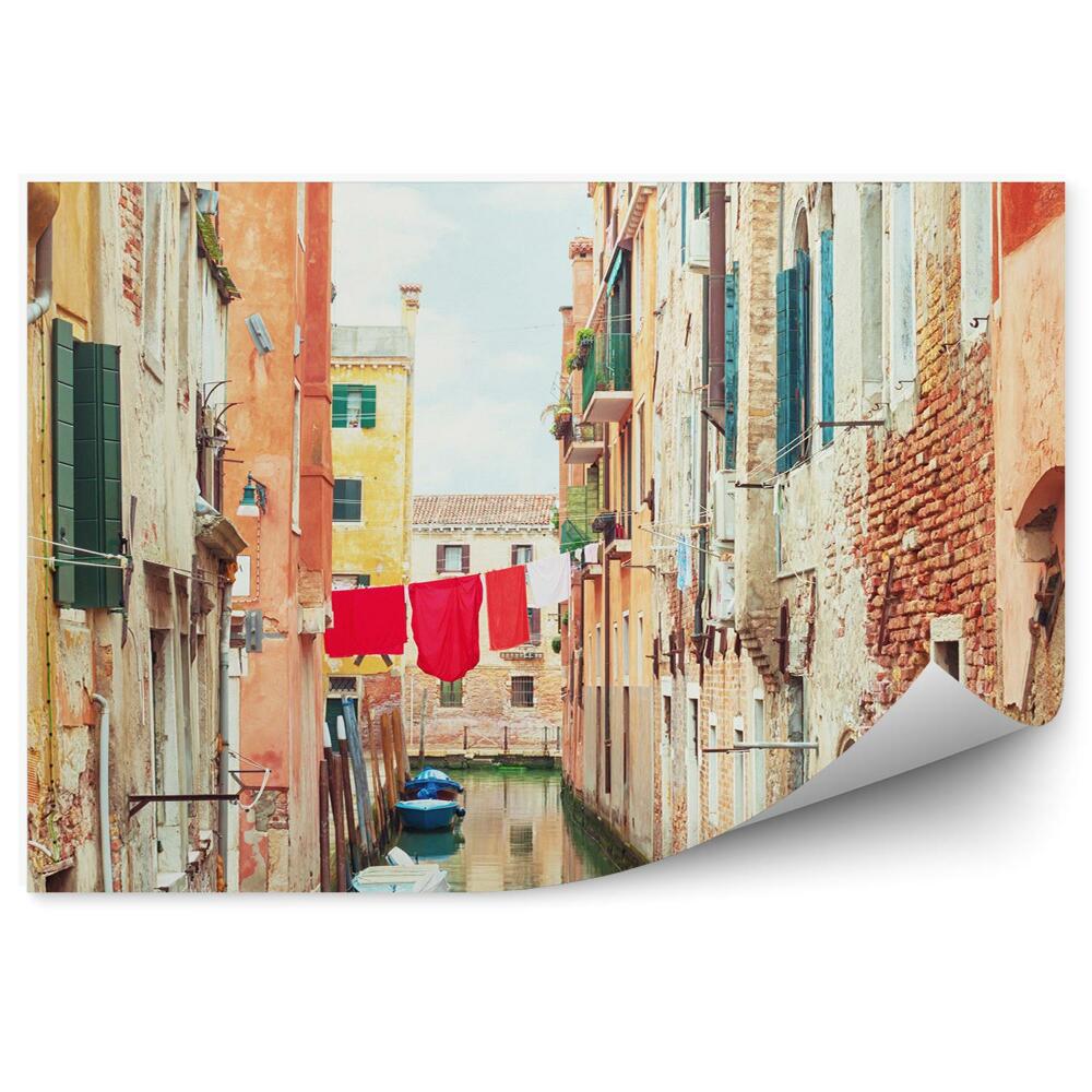 Fototapet pentru perete Canal îngust, Veneția, Italia