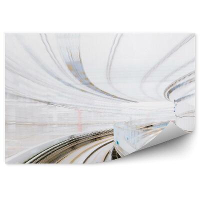 Fototapet perete Traficul Tunelului Feroviar Japonez