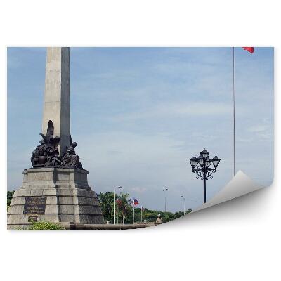 Fototapet Monument steag felinare natură