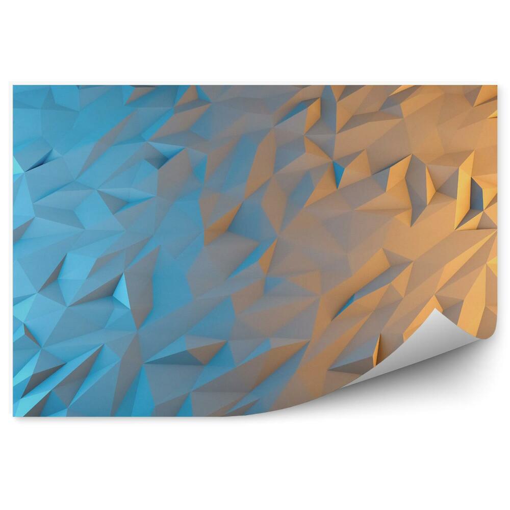 Fototapet Fundal Triunghiuri 3D