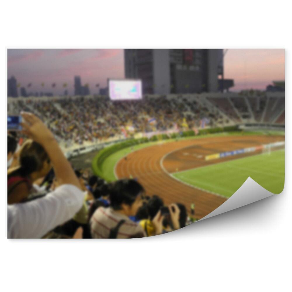 Fototapet perete Imagine neclară a unui stadion de fotbal