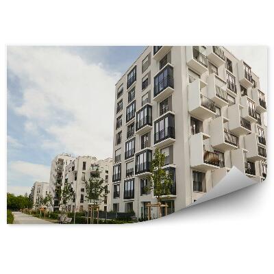 Fototapet perete Clădiri rezidențiale moderne arhitectură