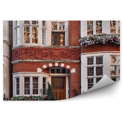 Fototapet pentru perete Arhitectură clădiri oraș Anglia flori