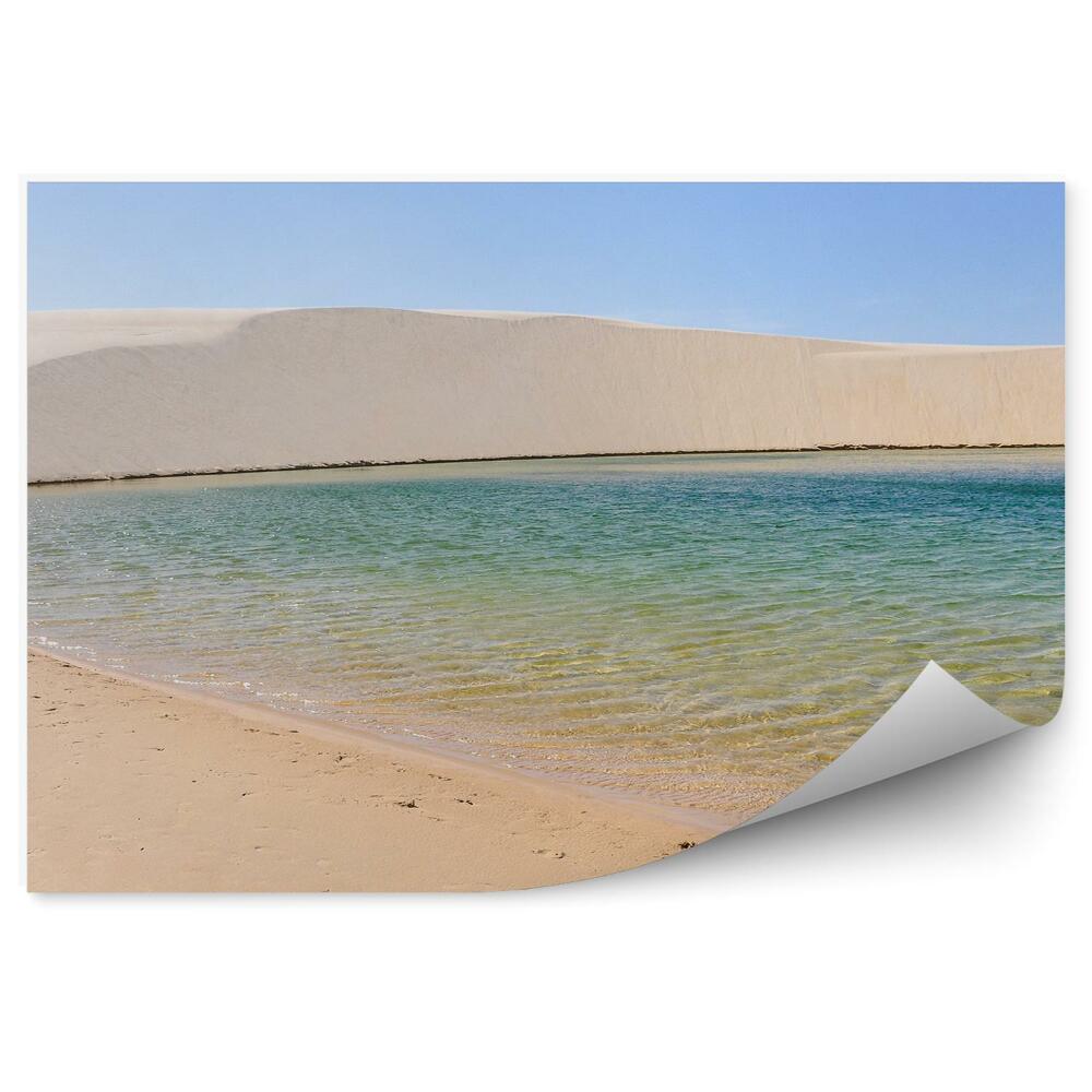 Fototapet vintage Dune, Nisip, Mal, Apă