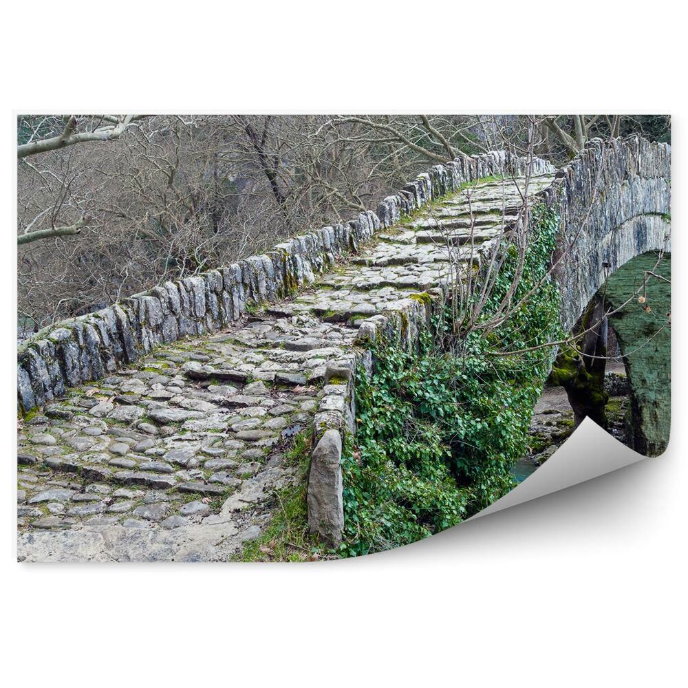 Decor fototapet Pod tradițional de piatră Grecia