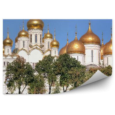 Fototapet perete Complexul de biserici cu cupola de aur