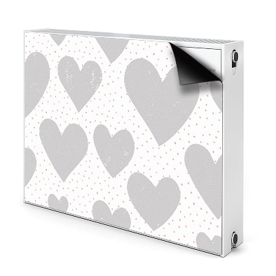 Tapis de radiateur décoratif Inimi Cenușii