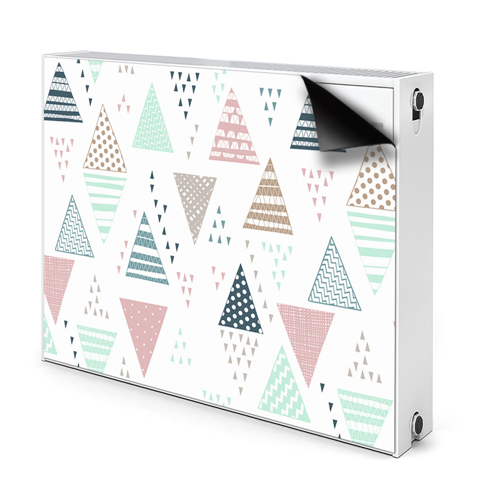 Tapis magnétique pour radiateur Triunghiuri Desenate