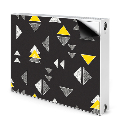 Aimant décoratif pour radiateur Triunghiuri Desenate